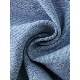 Men's Loose Fit Wide Leg Jeans, Men's Stylish Comfy Denim Pants, Street Style Fashion