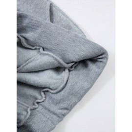 LOS ANGELES Print Sweatpants, Comfortable, Autumn/Winter Joggers