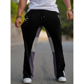Men's Casual Pants, Street Style, Loose and Creative Design