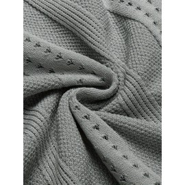 Men'S Summer Casual Knit Button-Down Lapel Shirts - Regular Fit, Slight Stretch Fabric, Solid Color Short Sleeve Casual Shirt with Button Detail