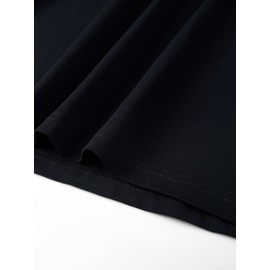 Men's Casual Cotton Long Sleeve T-Shirt - Crew Neck, Loose Fit, Spring & Fall Collection