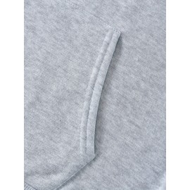 IT'S A JAY THING Print Hoodie, Cool Hoodies For Men, Casual Hooded Sweatshirt With Kangaroo Pocket For Winter And Fall