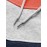 Men's Color Block Hoodie with Kangaroo Pocket and Drawstring - Comfortable and Stylish Sweatshirt for Spring and Fall